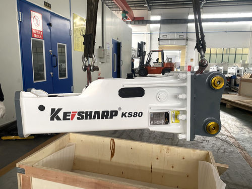 最新の会社の事例について KEISHARP の 最新 世代 の 水力 断裂 ハンマー は トンネル 掘り を 次 の レベル に 上げ て い ます