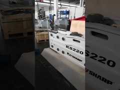 KS220 トップタイプ 液圧ブレーカー 190mm 切片直径 45~55トンの掘削機に適しています