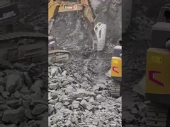 5500Kg KS550 重型水力ロックハンマーブレーカー OEM 入手可能