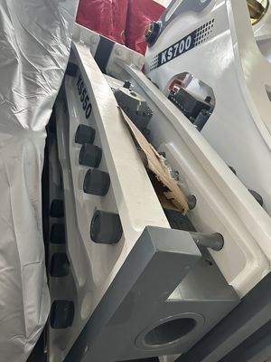 品質  KS150 Silenced Type 100mm Chisel Hydraulic Breaker For 7-14 Ton Excavator 工場