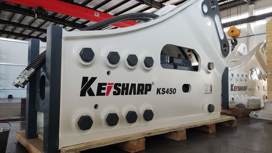 KS450 サイドタイプ ロック・ハイドロリック・ブレイカー・マシン 190mm 切片直径