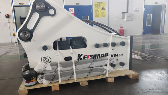 KS450 サイドタイプ ロック・ハイドロリック・ブレイカー・マシン 190mm 切片直径