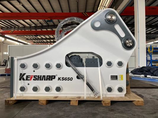 KS650 ハンマー・ロック・ブレイカー チェイセルタイプ 210mm コンクリート・ブレイカー 掘削機用