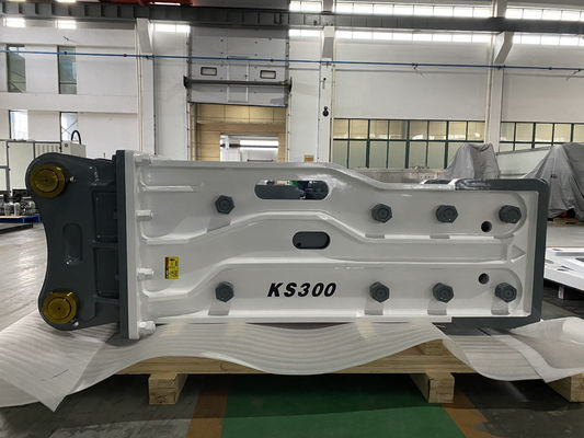 KS300 トップタイプ 水力ブレーカー 45-55トンの掘削機用 190mm 切片直径
