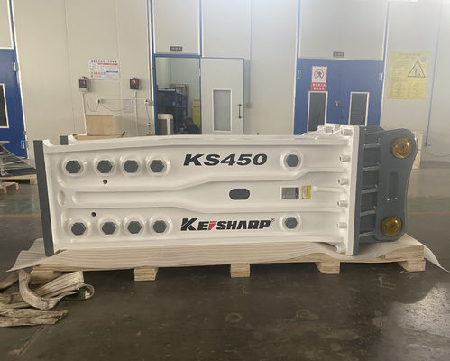 KS450 トップタイプ 190mm シゼル掘削機 鉄道/建築のための水力石砕機