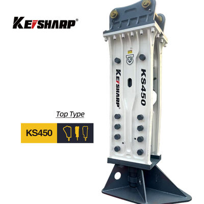 KS450 トップタイプ 190mm シゼル掘削機 鉄道/建築のための水力石砕機
