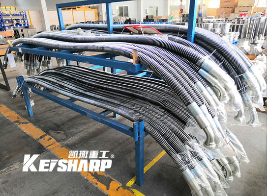 掘削機 水力石断層パイプキット パイプクランプ 水力オイルホースパイプ