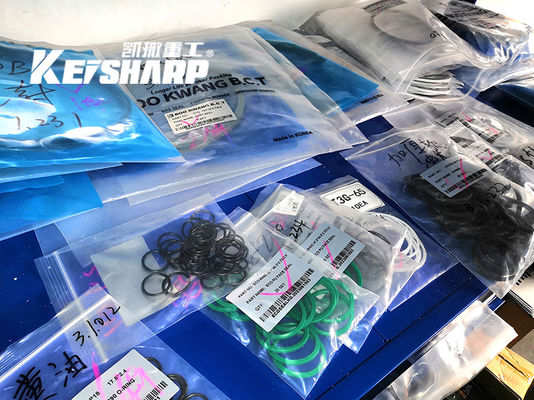 掘削機機械のスペアパーツのためのオーダーメイド水力断片シールキットOリング