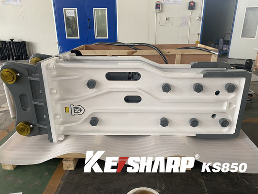 KS850 80-120 トンの掘削機のための水力重石砕機
