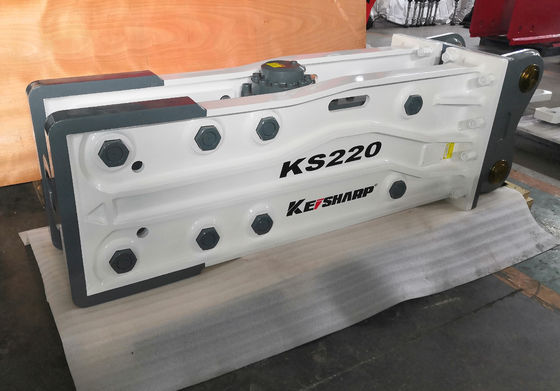 KS220 トップタイプ 水力掘削機 石砕機 ISO 認定