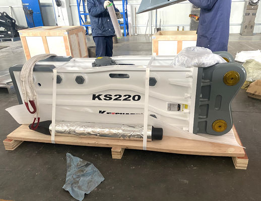 KS220 トップタイプ 水力掘削機 石砕機 ISO 認定