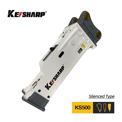 195ミリミットキッセル KS500 掘削機 解体プロジェクト用水力断片機