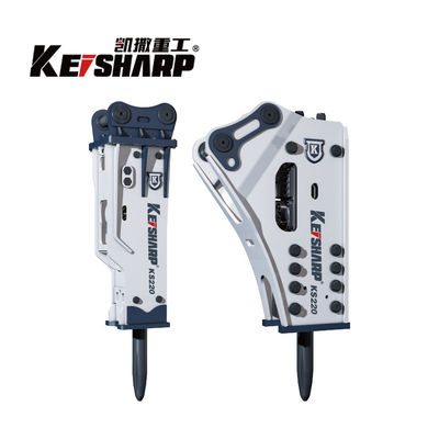 KS220 サイレント / サイド / トップタイプ エグババター用液圧ブレーカーハンマー