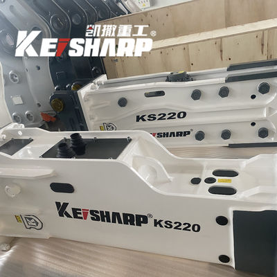 KS220 サイレント / サイド / トップタイプ エグババター用液圧ブレーカーハンマー