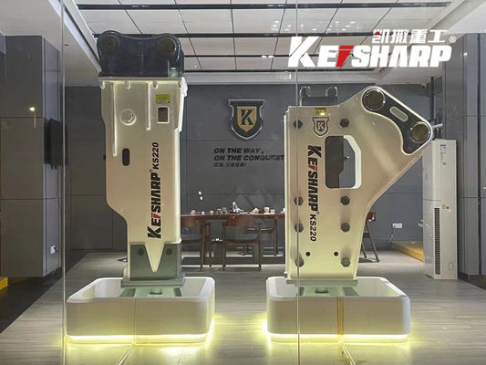 KS220 サイレント / サイド / トップタイプ エグババター用液圧ブレーカーハンマー