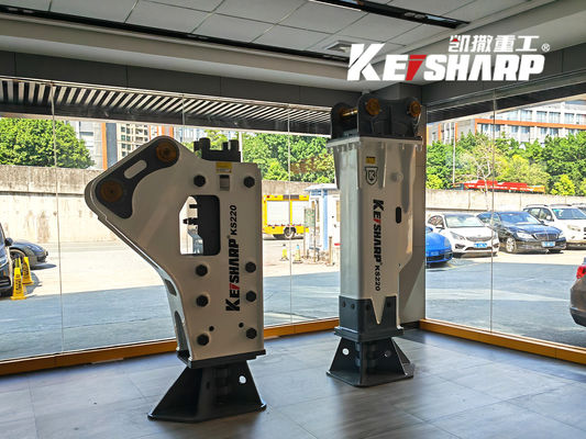 KS220 サイレント / サイド / トップタイプ エグババター用液圧ブレーカーハンマー