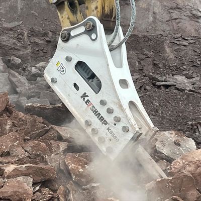 200mm シゼルの直径 KS550 液圧ロックブレーカー サイドタイプ