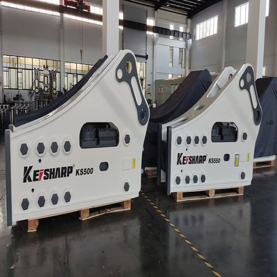 5500Kg KS550 重型水力ロックハンマーブレーカー OEM 入手可能