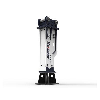 KS350 165mm 掘削機の岩石破砕用のシゼル液圧破機 ISO9001認定