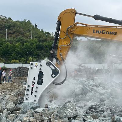 KS450 エグババターのCE証明書のための水力石ハンマーエグババターアタッチメント
