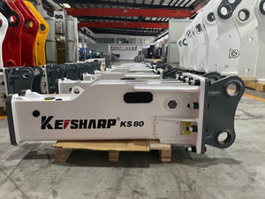 KS80 68mm シゼル 耐久性 多用性 ハイドロリック ブレーカー