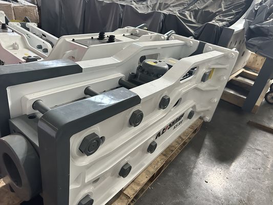 KS300 トップタイプ 液圧ブレーカー 190mm 切片直径 180-200bar 作業ストレスのために