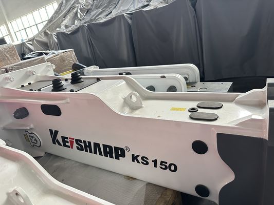 7-14トンの掘削機KS150 静音型液圧断片