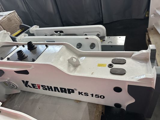 KS150 7-14 トンの掘削機用のサイレントタイプ水力断片器 ISO認定