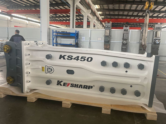 KS450 エグババター 水力石砕機 トップタイプ 190mm 切片直径
