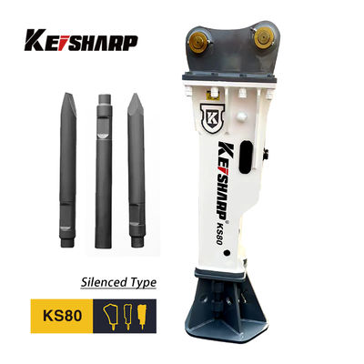 KS220 トップタイプ 140mm チェイセル掘削機 石砕機 ISO 認定