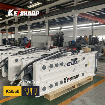 KS550 トップタイプ ロック・ハイドロリック・ブレイカー・マシン 200mm 切片直径