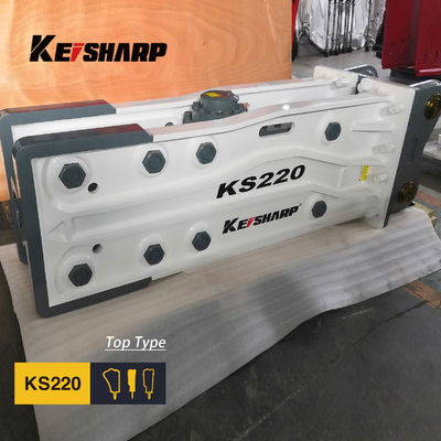 KS220 トップタイプ ロック 液圧ブレーカー 140mm 切片直径